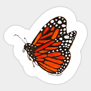 Monarch Sticker